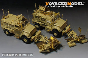 Voyager Model PE351106 Modern US M1235 MAXXPRO Dash DXM w/Spark II Mine Roller Upgrade Set (For PANDA HOBBY PH35044) 1/35 – Bild 4