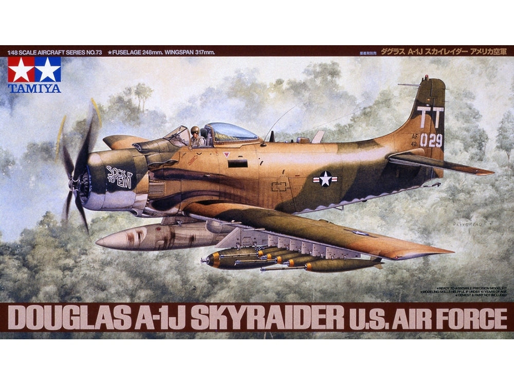 Tamiya 61073 A-1J Skyraider USAF 1/48 – immagine 2