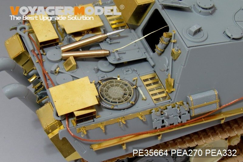Maquette Voyager PEA332 Jagdpanther G2 blindé antiaérien allemand de la Seconde Guerre mondiale (GP) 1/35 – image 2