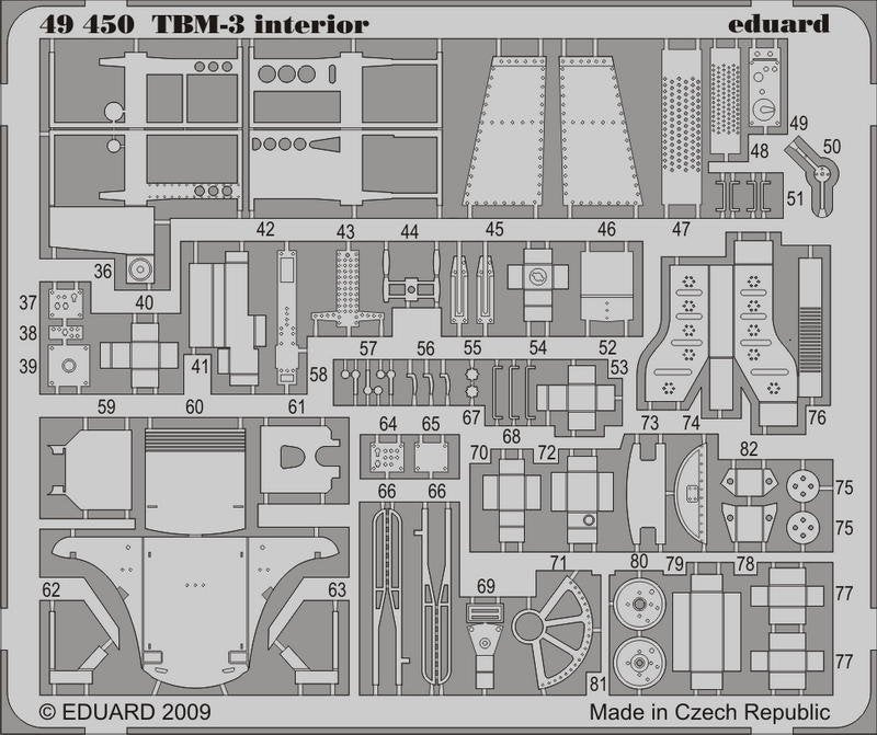 Eduard BIG4935 TBM-3 1/48 HOBBY BOSS 1/48 – Bild 5
