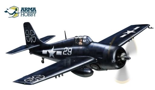 Arma Hobby 70033 FM-2 Grumman Wildcat 1/72 – Bild 4