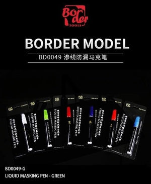 Border Model BD0049-G Liquid Masking Pen - Green