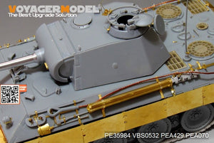 Voyager Model PE35984 WWII German Panther A Tank Early version Basic For TAKOM 2097 1/35 – immagine 6