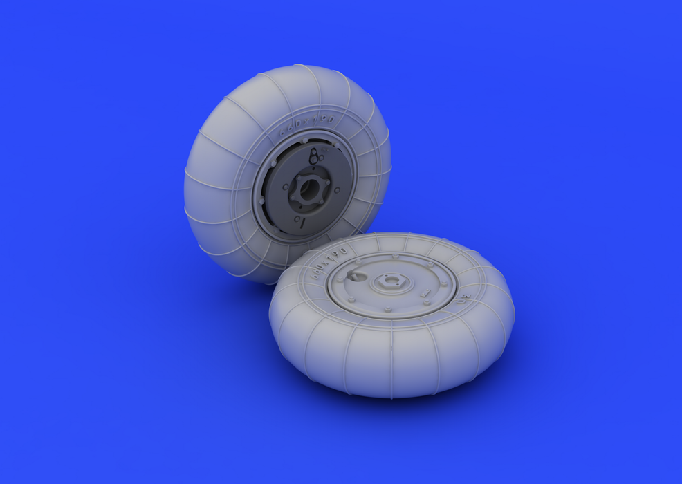 Eduard 648158 Bf 109G-10 wheels 1/48 (EDUARD) – Bild 2