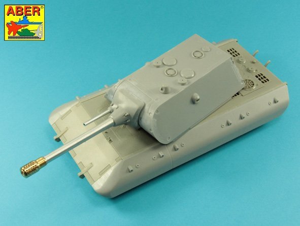 Aber 35L-263 Barrels for German E-100 (Dragon) Tank 15cm &amp;amp; 7.5cm 1/35 – image 10