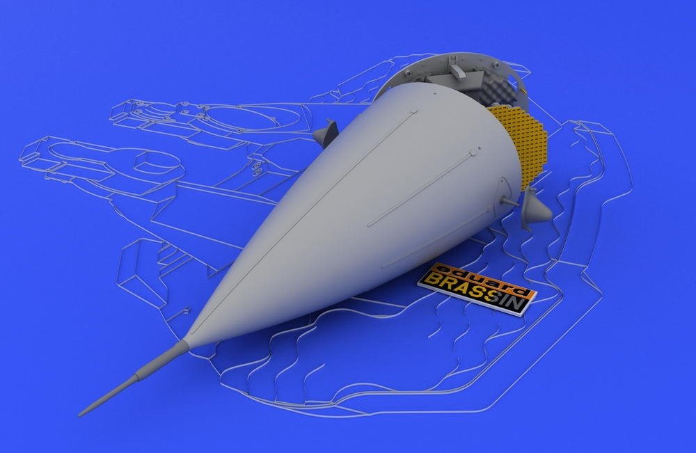 Eduard 648033 F-16 radar late 1/48 (Tamiya) – imagen 2