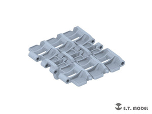 ET Model P35-061 Chars soviétiques KV-1/2/85, JS-1/2/3, ISU-152 (version tardive 650 mm) Chenilles fonctionnelles (impression 3D) 1/35 – image 3