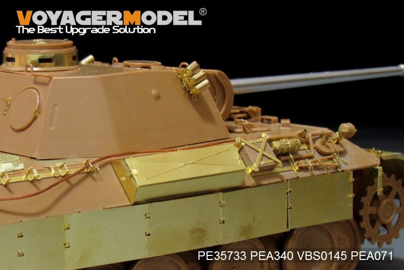 Voyager Model PE35733 WWII German Panther D Basic (For ZVEZDA 3678) 1/35 – immagine 2