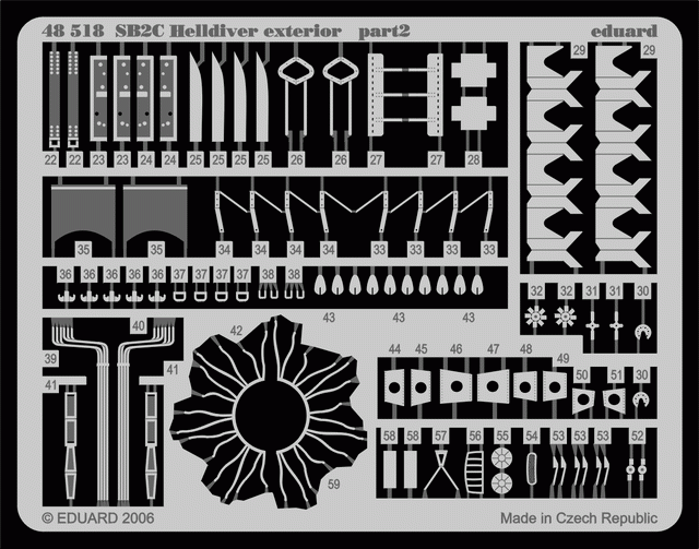 Eduard BIG4870 SB2C-4 1/48 MONOGRAM, REVELL – imagen 5