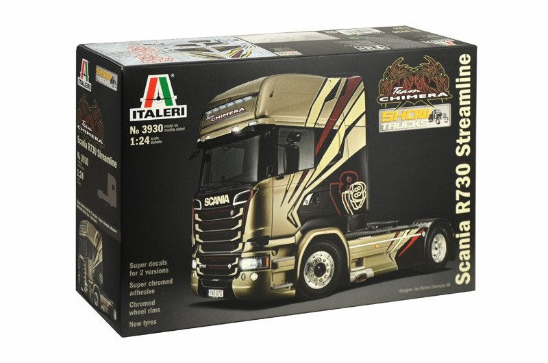 Italeri 3930 SCANIA R730 STREAMLINE "TEAM CHIMERA" 1/24
