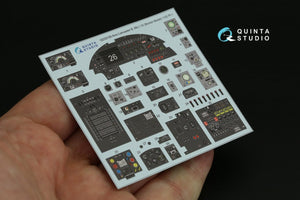 Quinta Studio QD32150 Avro Lancaster B. Mk.I/III 3D-Printed &amp;amp; coloured Interior on decal paper (Border Model) 1/32 – imagen 6