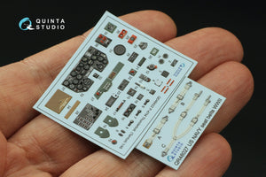 Quinta Studio QD48422 P-47M Thunderbolt 3D-Printed coloured Interior on decal paper (Tamiya) 1/48 – immagine 2