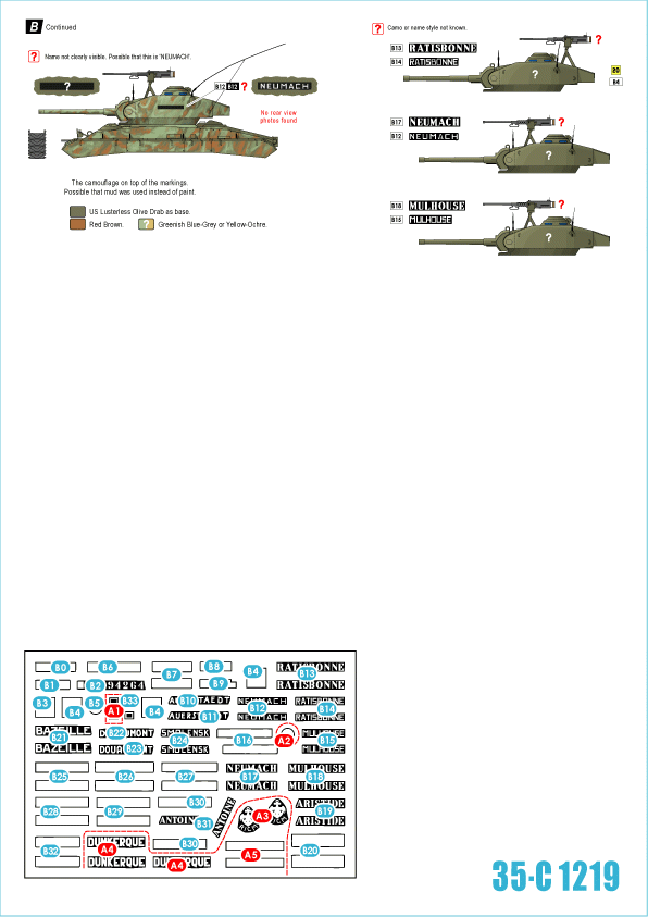 Star Decals 35-C1219 Indochine 4. M24 Chaffee / Bison 1/35 – imagen 2