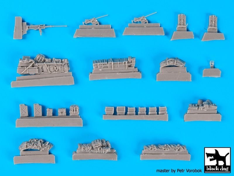 Black Dog T72074 M 3 Scout car accessories set for Italeri 1/72 – imagen 6