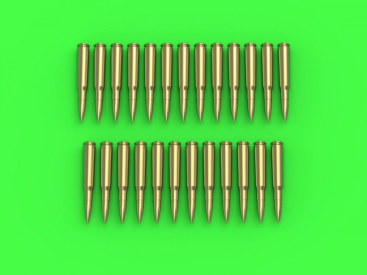 Master GM-16-002 Browning .50 caliber (12,7mm) - naboje (25sztuk) 1/16
