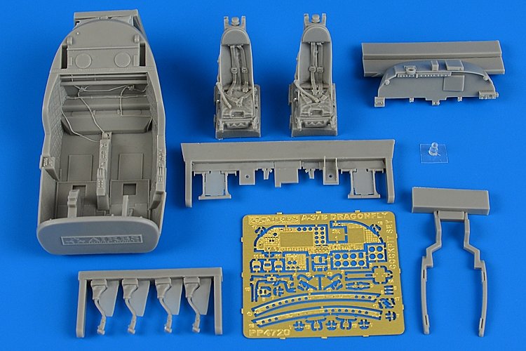 Aires 4720 IA-37B Dragonfly cockpit set 1/48 MONOGRAM