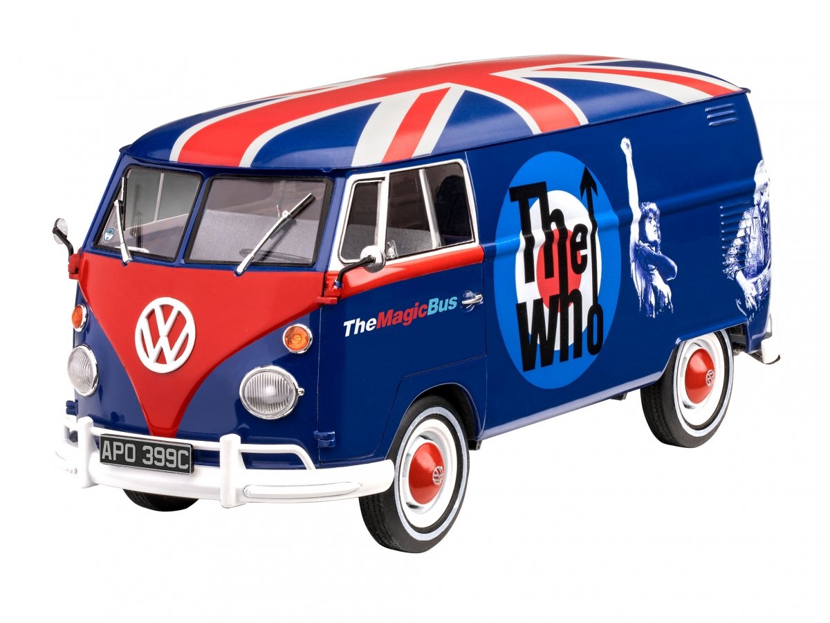 Revell 05672 VW T1 &amp;quot;The Who&amp;quot; - Gift Set 1/24 – imagen 3