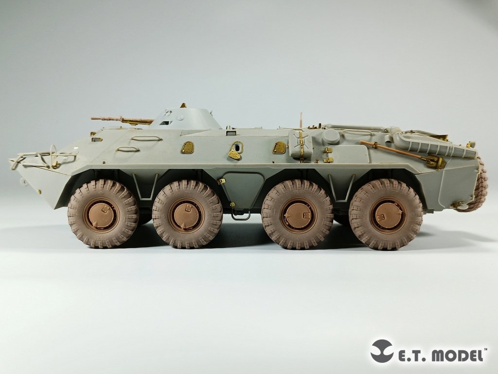 E.T. Model P35-128 Russian BTR-70 APC Sagged Wheels for Trumpeter kit 1/35 – imagen 8