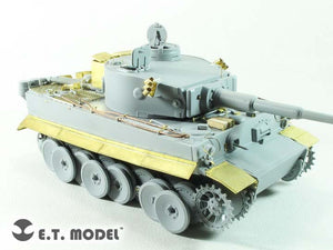 E.T. Model E35-249 WWII German TIGER I “Tunisian Initial” Basic (For DRAGON Smart Kit) 1/35 – imagen 4