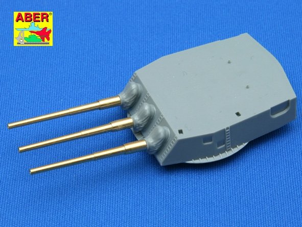 Aber 350L-04 Set of 9pcs 406mm barrels for US ship: Iowa, New Jersay, Missouri, Wisconsin 1/350 – zdjęcie 3