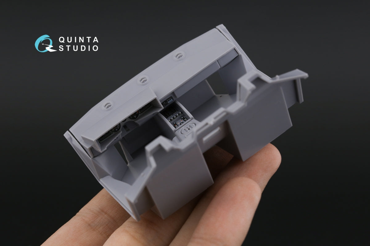 Quinta Studio QD24012 Lamborghini Countach 5000 QV Intérieur coloré imprimé en 3D sur papier décalcomanie (Aoshima) 1/24 – image 12