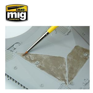 Pâte antidérapante Ammo of Mig 2035 - Couleur marron pour maquettes au 1/35 – image 4