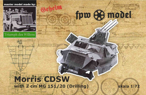 FPW Model TDW010 Triumph des Willens - Morris CDSW with MG151/20 Drilling 1/72