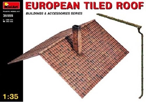 MiniArt 35555 EUROPEAN TILED ROOF 1/35