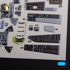 KELIK K72130 F-101 Voodoo - interior 3D decals for Revell kit 1/72 – imagen 6