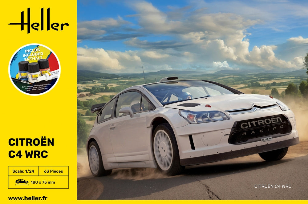 Heller 56756 Kit de démarrage - Citroën C4 WRC 1/24 – image 2