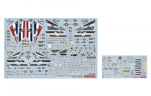 Meng LS-016 BOEING F/A-18F SUPER HORNET BOUNTY HUNTERS 1/48 – immagine 15