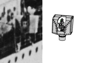 Master SM-350-118 Uzbrojenie francuskiego lekkiego krążownika Marseillaise - 152mm (9 szt.), 90mm (8 szt.), 13,2mm (8 szt.) lufy z żywicznymi mocowaniami (do modelu Trumpetera) 1/350 – immagine 21