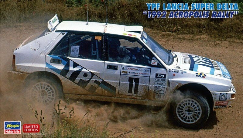 Hasegawa 20685 YPF Lancia Super Delta &amp;quot;1992 Acropolis Rally&amp;quot; 1/24