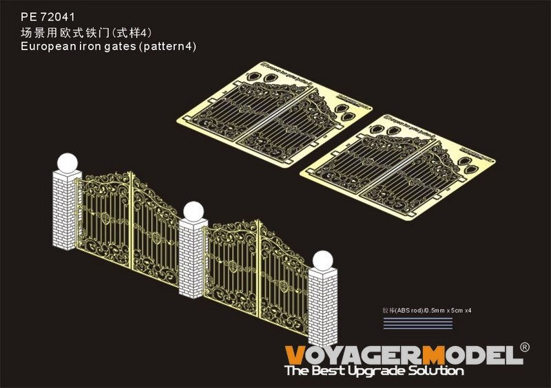 Voyager Model PE72041 European Iron Gates (pattern4)(GP) 1/72 – zdjęcie 2
