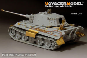 Voyager Model PE351182 WWII German King Tiger (Hensehel Turret)（For DRAGON/ZVEZDA kit） 1/35 – imagen 16