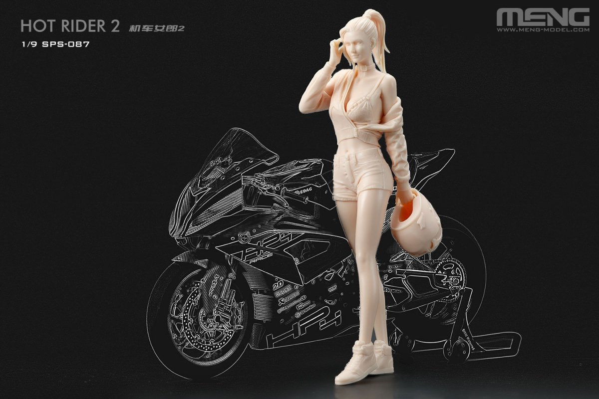 Meng Model SPS-087 Hot Rider 2 - Resin Cast Kit 1/9 – Bild 2