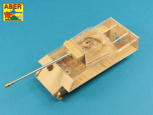 Canon Aber 35L-246 de 7,5 cm avec frein de bouche pour Panther Ausf.G (pour le modèle Rye Field) au 1/35 – image 5