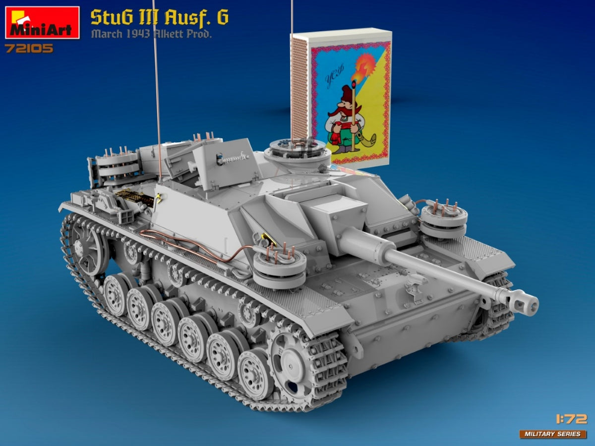 MiniArt 72105 StuG III Ausf. G March 1943 Prod. 1/72 – imagen 3