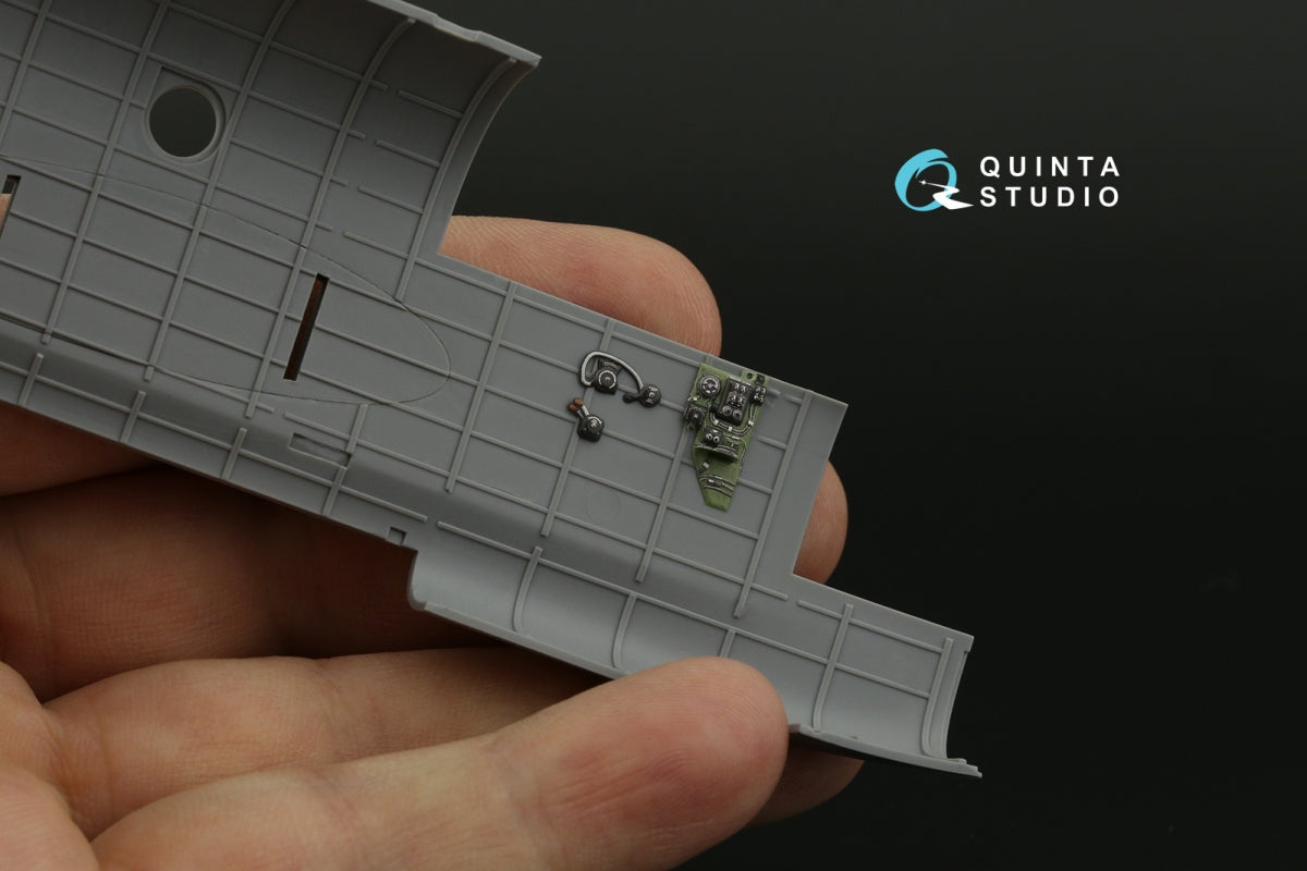Quinta Studio QDS-48379 Bristol Beaufort Mk.I 3D-Printed &amp;amp; coloured Interior on decal paper (ICM) (Small version) 1/48 – immagine 9