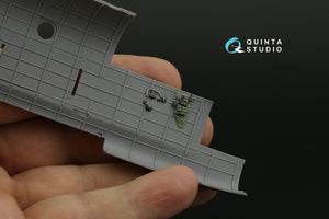 Quinta Studio QDS-48379 Bristol Beaufort Mk.I 3D-Printed &amp;amp; coloured Interior on decal paper (ICM) (Small version) 1/48 – immagine 9