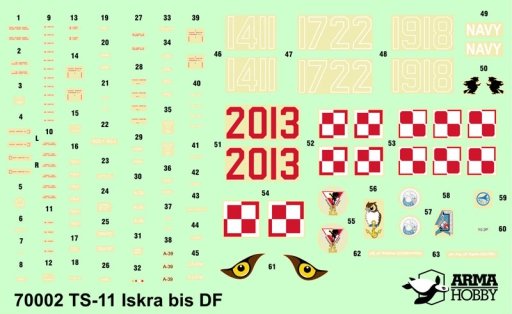 Arma Hobby 70002 TS-11 Iskra bis DF - Expert 1/72 – image 8