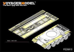 Garde-boues pour char léger PLA Type 62, modèle Voyager PE35813 (pour TRUMPETER 05537), échelle 1/35