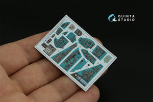 Quinta Studio QD48356 Mi-24D 3D-Printed &amp;amp; coloured Interior on decal paper (Trumpeter) 1/48 – imagen 3