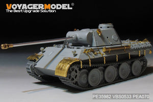 Voyager Model PE35982 WWII German Panther D Tank Early version Basic For TAKOM 2103 1/35 – imagen 3