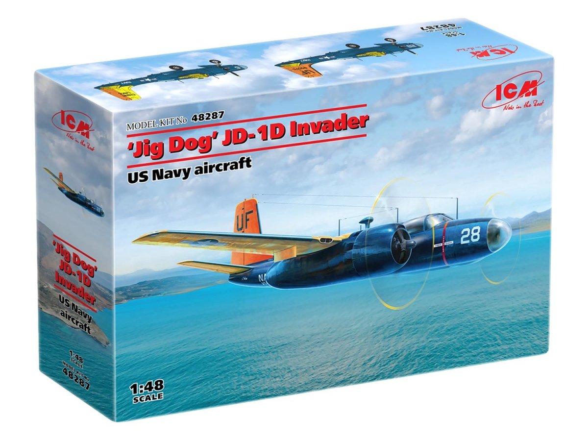 ICM 48287 JD-1D Invader Avion utilitaire de l&amp;#39;US Navy au 1/48 – image 2