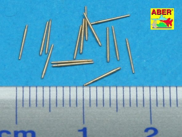 Aber 350L-15 Set of 16 pcs 37 mm L/83 barrels SK C/30 for German ships 1/350 – imagen 2