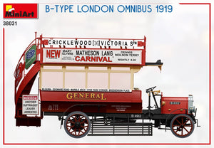 MiniArt 38031 B-TYPE LONDON OMNIBUS 1919 1/35 – imagen 10
