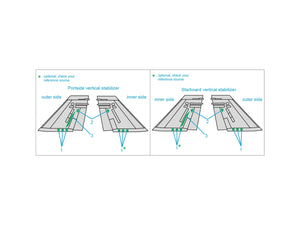 Quinta Studio QP72006 F/A-18A/B/C/D tail reinforcement plates (all kits) 1/72 – image 5