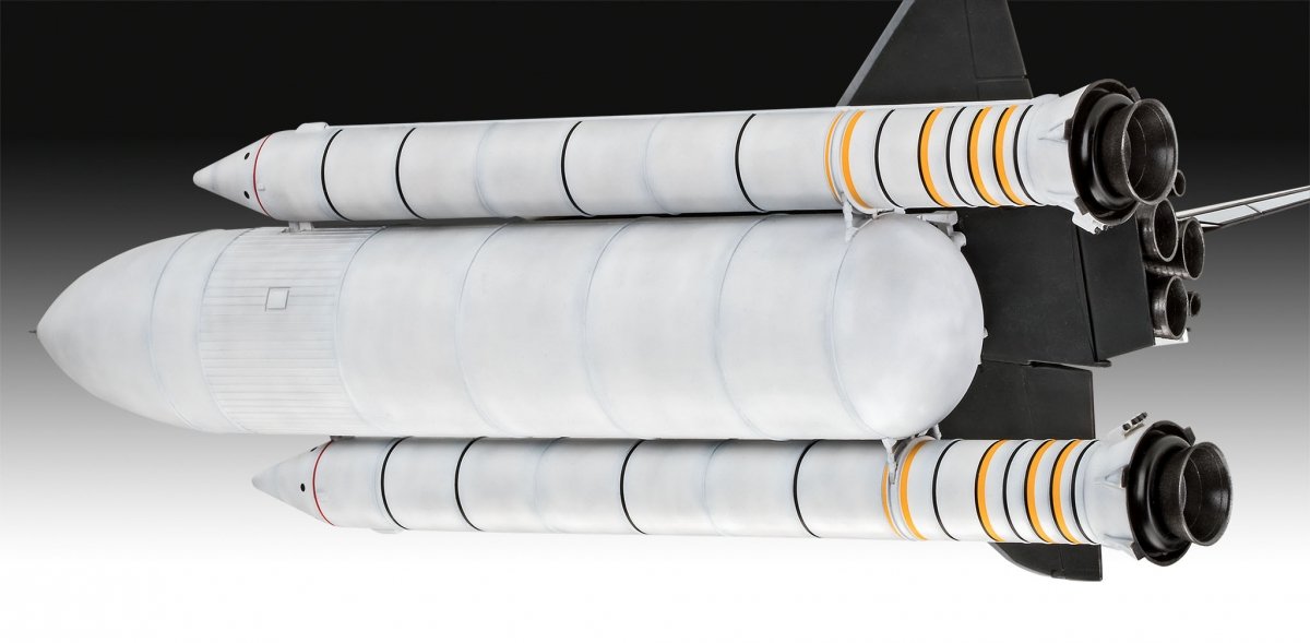 Revell 05674 Space Shuttle &amp;amp; Booster Rockets - 40th Anniversary 1/144 – immagine 5