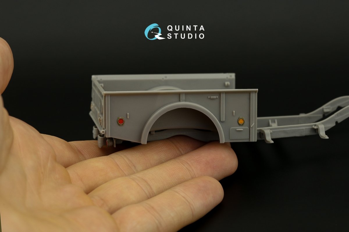 Quinta Studio QD35061 Dodge M37 3D-Printed &amp;amp; coloured Interior on decal paper (Roden) 1/35 – imagen 8